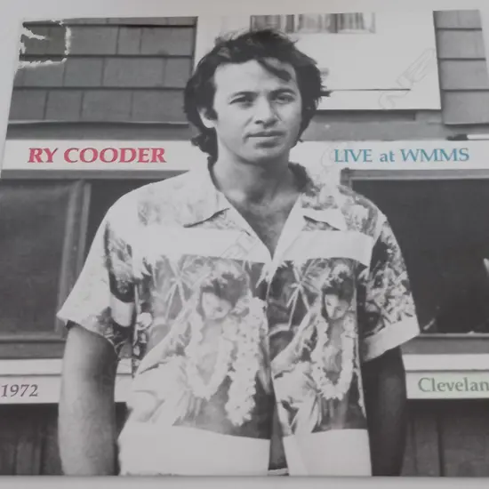Ry Cooder, Live At WMMS - 1972 Cleveland